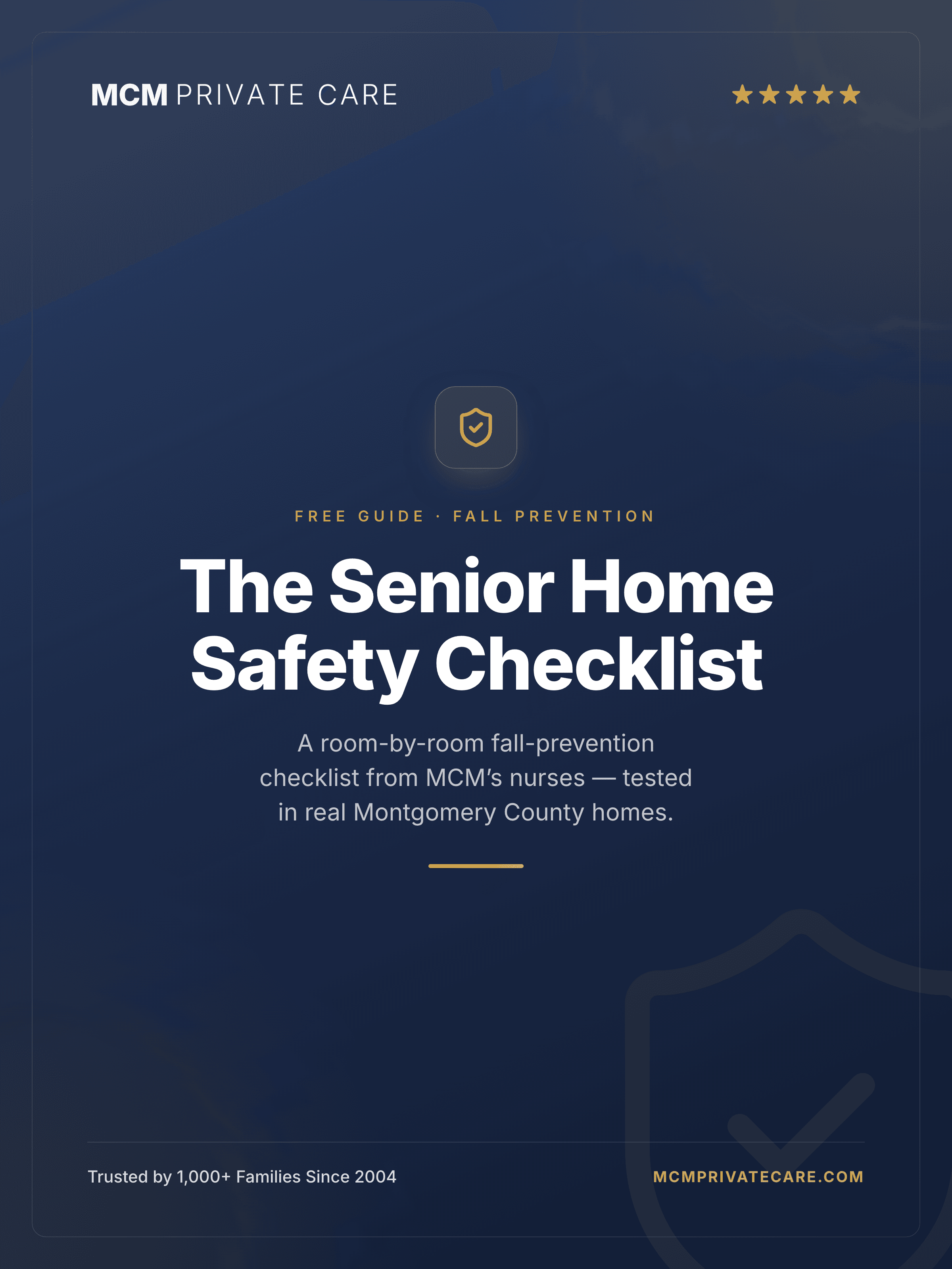 Senior Home Safety Checklist