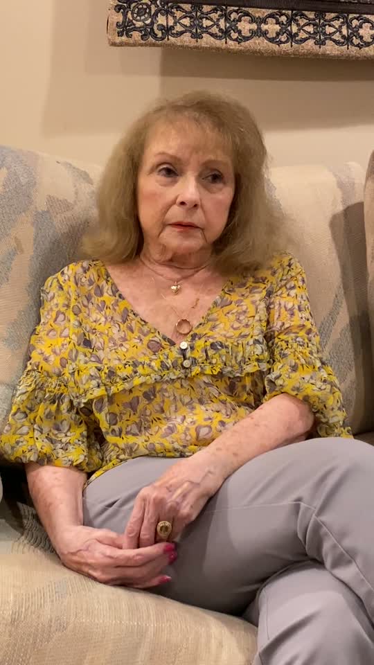“When I lost my husband, they came to the funeral.”